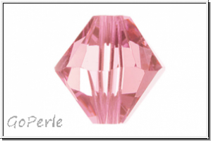 Swarovski Bicone 5328, 3mm, 223 - light rose, 25 Stk.